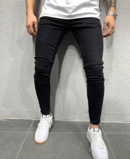 Stretch Slim Baggy Jeans