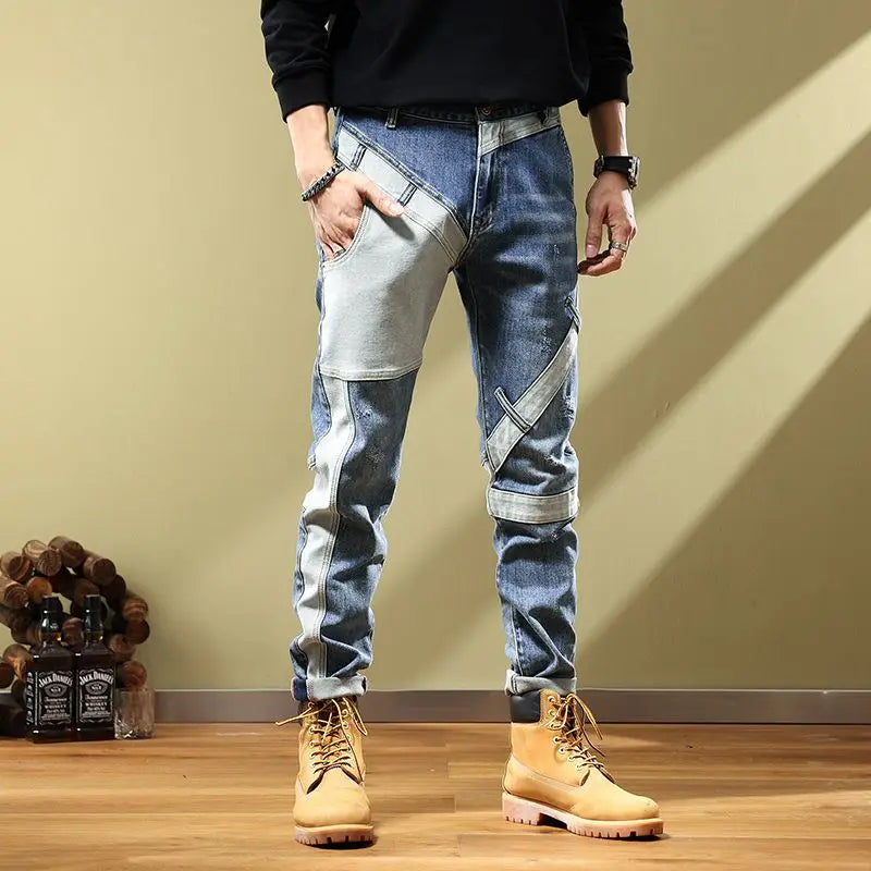 Tapered Harajuku Cowboy Jeans
