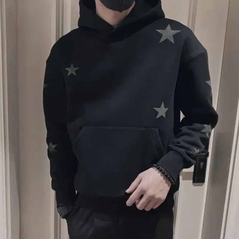 Hip Hop Graphic Warm Winter Hoodie