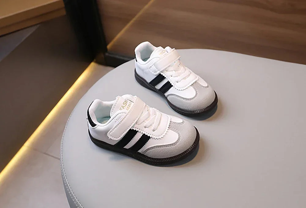 Kids Ergonomics Sneakers Soft-soled Children's Sneakers Boy's Girl's German Army Trainers Fashion Sport Shoes Children's Leather