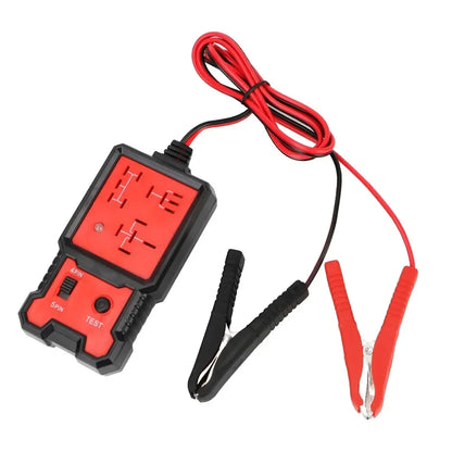 Automotive Relay Tester Voltage Tester Automotive Battery Inspector LED Indicator Universal 12V Automotive Electronic Relay Test