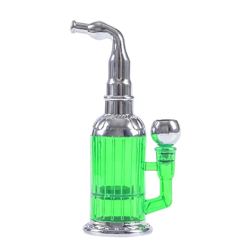 Newest Water Smoking Pipe Portable Circulation Cigarette Holder Shisha Hookah Cigarette Bottle Best Smoking Gift for Men Women