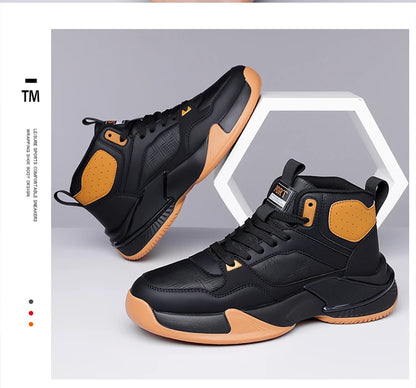 Modern Classic: Men's Lightweight Walking Sneakers with Enhanced Flexibility