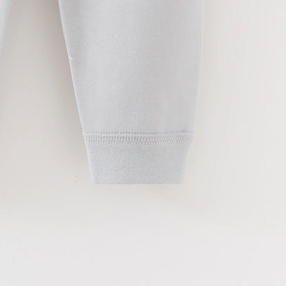 Newborn baby clothes Spring and Autumn pure cotton high waist baby split set Baby autumn clothes and pants