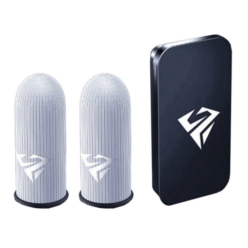 Gaming Finger Sleeves Breathable Gaming Finger Cots for Mobile Game Controllers Gloves for Gaming
