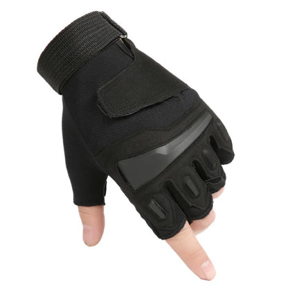 Cycling Tactical Gloves Half Finger Men Women Outdoor Fitness Gloves Spring Summer Anti Slip Wear-Resistant Gym Dumbbells Gloves