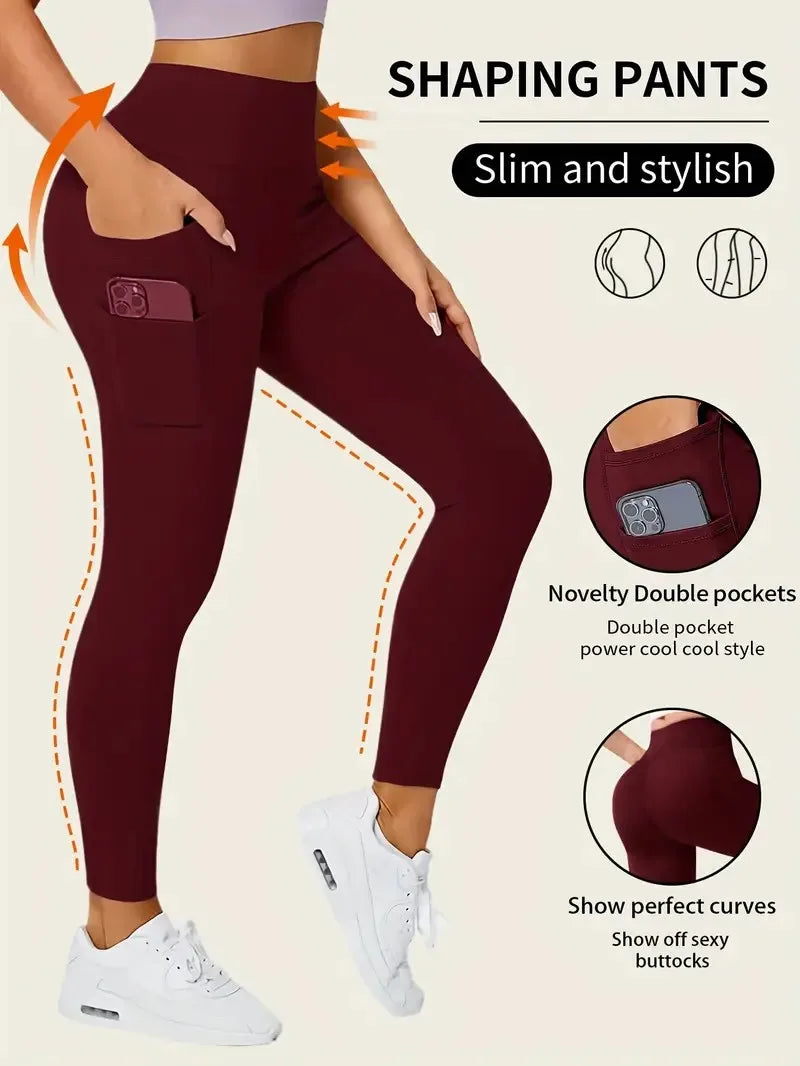 Nude Sensation High Waist Tight Yoga Pants