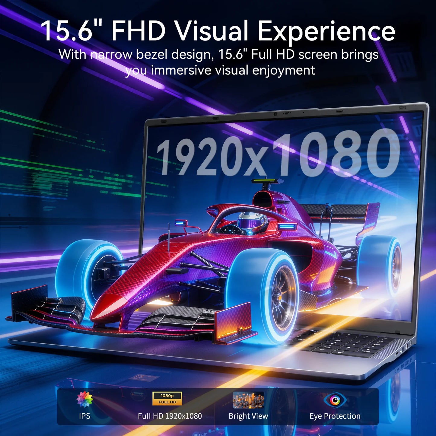 ACEMAGIC LX15Pro Laptop Computer AMD Ryzen 3 4300U Windows Laptop 15.6-in IPS 16GB DDR4 512GB SSD Numeric Keyboard