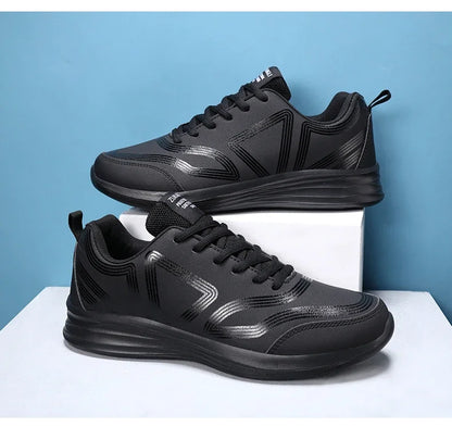 Black Sneakers Comfortable Sports Running Shoes For Men Tenis Masculinos Autumn Lightweight Casual Shoe Zapatillas Hombre