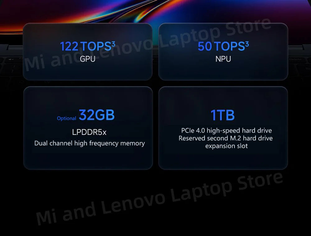 Xiaomi REDMI Book Pro 14 2026 Ultra5-338H/Ultra X7-358H 32GB+1TB 14inch 2.8K 120Hz Screen Blue