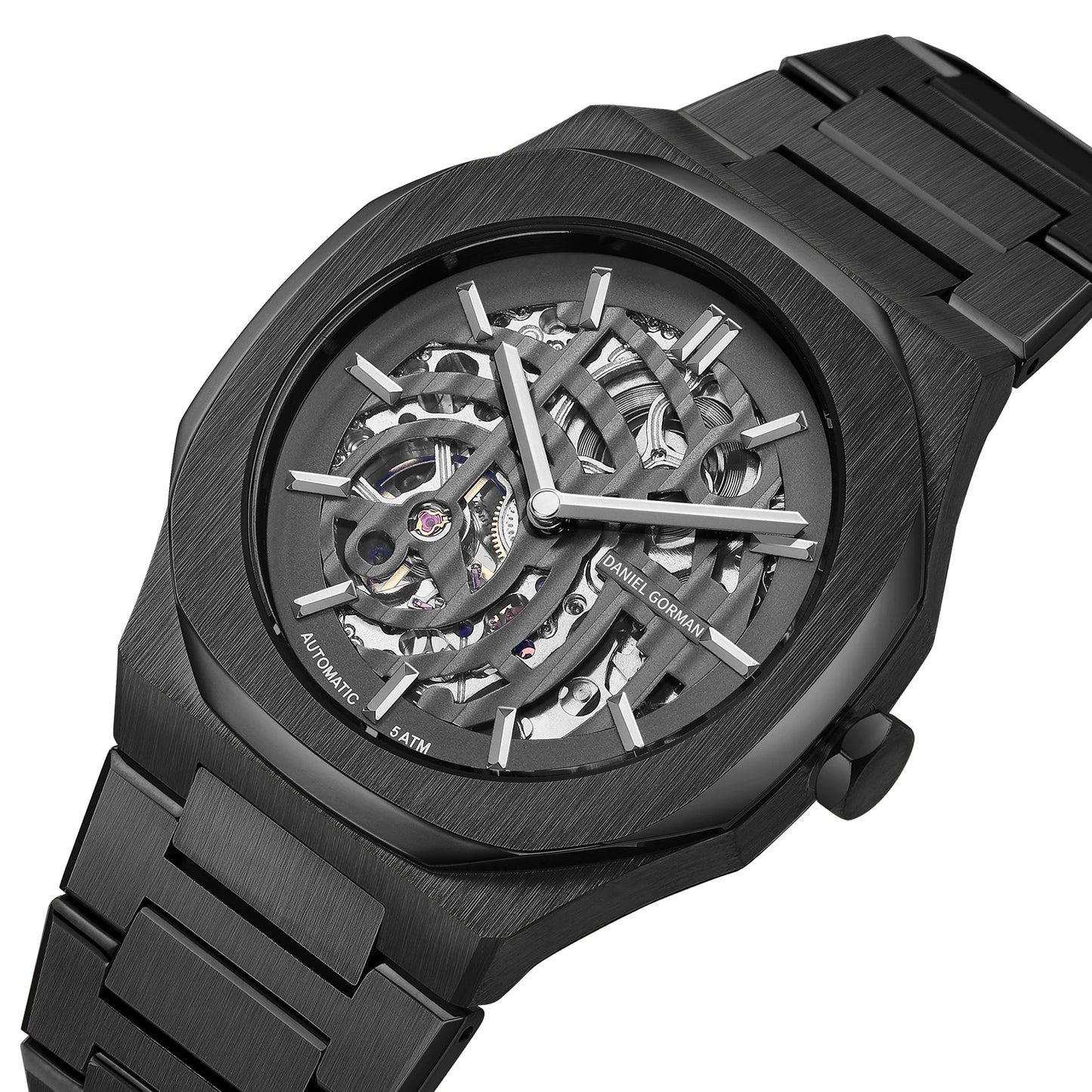 Men Watches Top Brand Luxury Personal Carving Watch Men's Stainless Steel Waterproof Watch Montre Homm Relogios Masculino