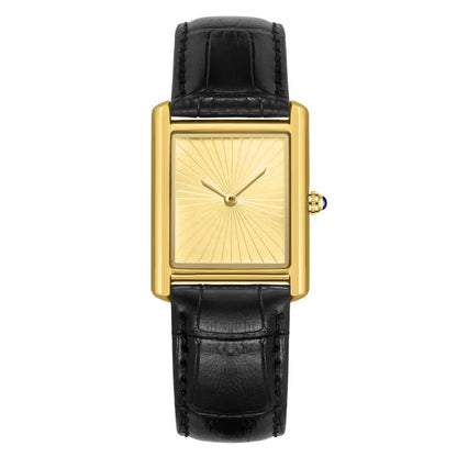 New Elegant Watches for Women and Men Fashion Leather Strap Waterproof Quartz Wristwatches Couple's Watches Gifts Drop Shipping