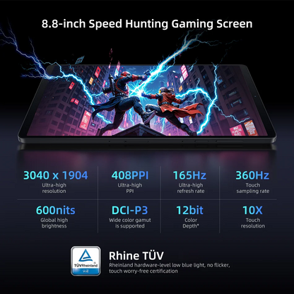 Lenovo Legion Y700 4th Gen TB322FC 256GB 512GB Gaming Tablet Qualcomm Snapdragon 8 Elite 8.8" 165Hz Display 7600mAh 68W Charging