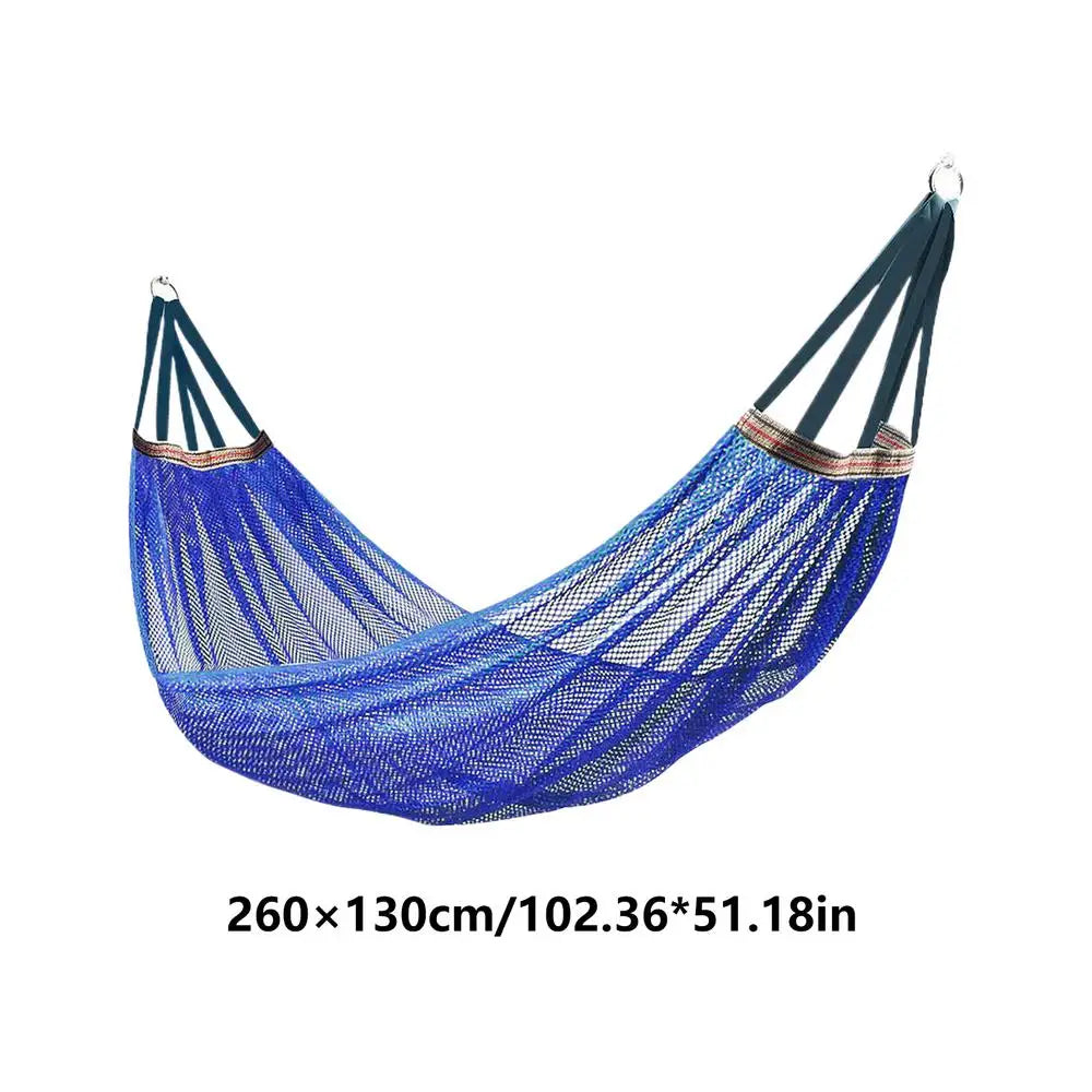 Camping Leisure Hammock, Sturdy Lightweight Outdoor Furniture, Relaxing Tree Swing for Garden Balcony Patio Camping Daily Use