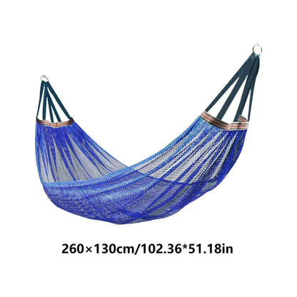 Camping Leisure Hammock, Sturdy Lightweight Outdoor Furniture, Relaxing Tree Swing for Garden Balcony Patio Camping Daily Use