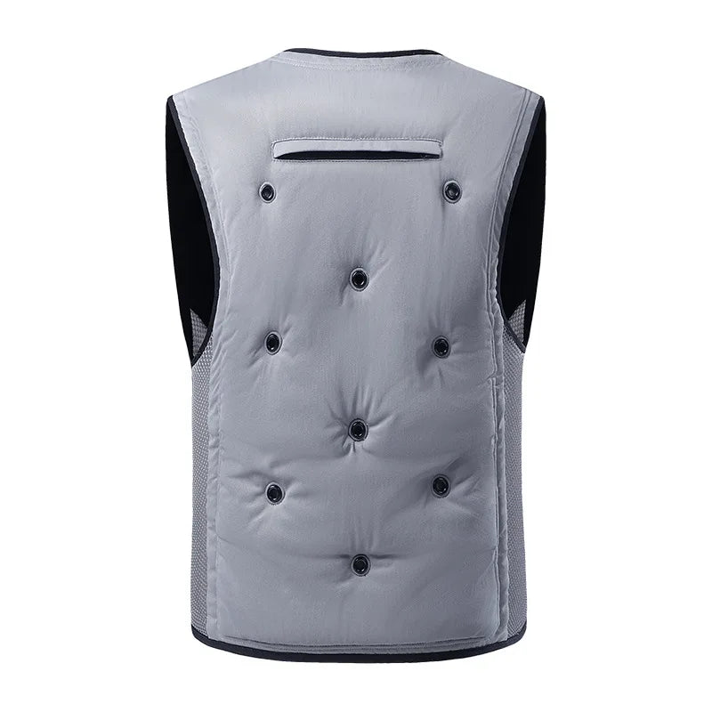 Premium Cooling Jacket with Custom Logo AirConditioned Vest for Couples Ideal Outdoor Workwear & Protection Gear