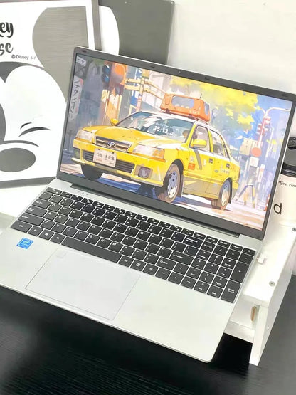 15.6 Inch Laptop PC 8GB LPDDR4 RAM 128GB SSD ROM Windows 10 Computer  4-Core Processor WIFI Intel Celeron N5095 CPU 2.00GHz