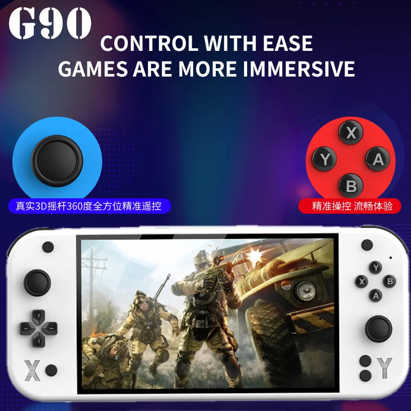 G90 Portable Retro Handheld Console – HD, TV Output