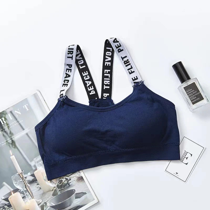 Sexy Push Up Padded Gym Vest Sports Bra