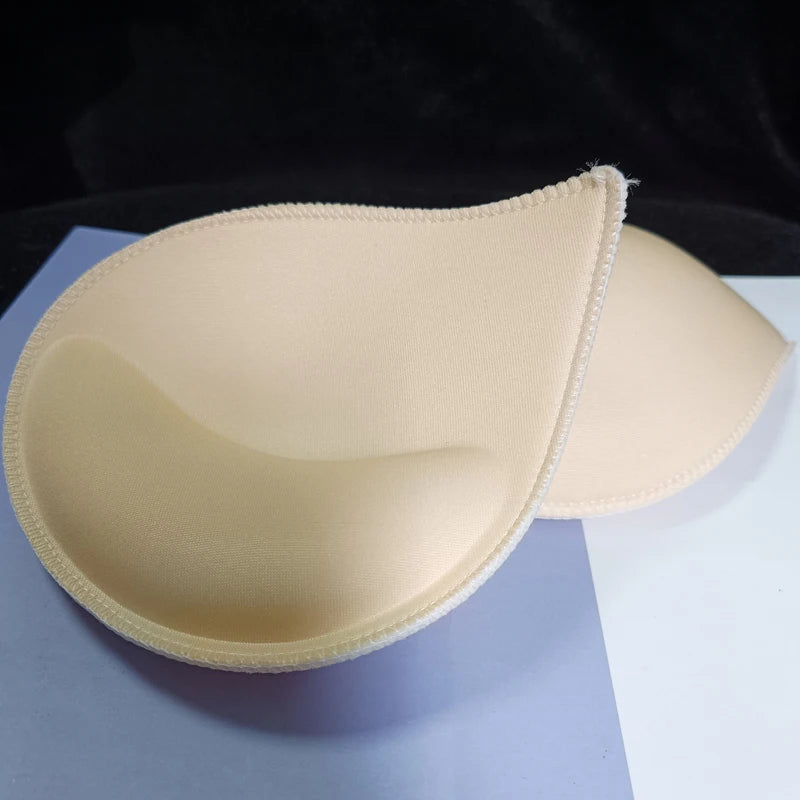 Chest Enhancers Bra Foam Insert Chest Cup Intimates Accessories Sponge Bra Pads Swimsuit Breast Push Up Bra Padding