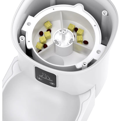 4L USB Smart Button WIFI APP Video Pet Feeder Automatic Cat Food Dispenser Bowl Dog Slow Food Feeder With Timed Camera Feeder