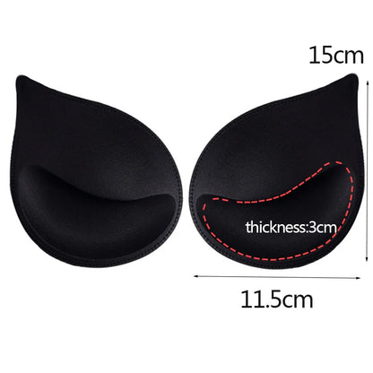 Chest Enhancers Bra Foam Insert Chest Cup Intimates Accessories Sponge Bra Pads Swimsuit Breast Push Up Bra Padding