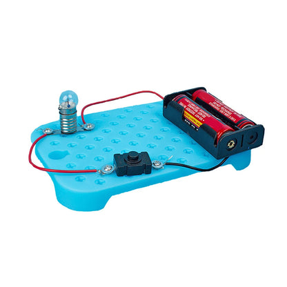 Physical Science Experiments DIY Circuit Kit Excellent ABS and Electronic Components Children Educational Manual Toys