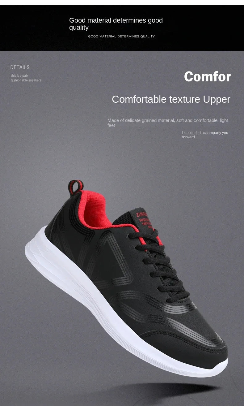Black Sneakers Comfortable Sports Running Shoes For Men Tenis Masculinos Autumn Lightweight Casual Shoe Zapatillas Hombre