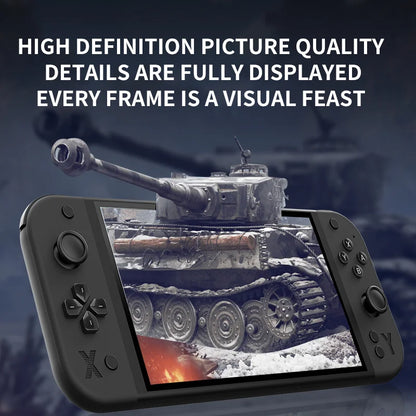 G90 Handheld Retro Console – 7" Screen, 64GB, 4000mAh