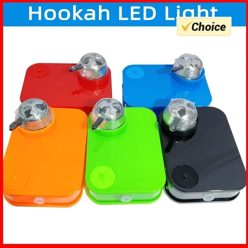 M-Smoking Hookah LED Light Nargile Cachimba Water Pipe Chicha Hookah Kit Accessories For Smoking Кальян Acrylic Shisha