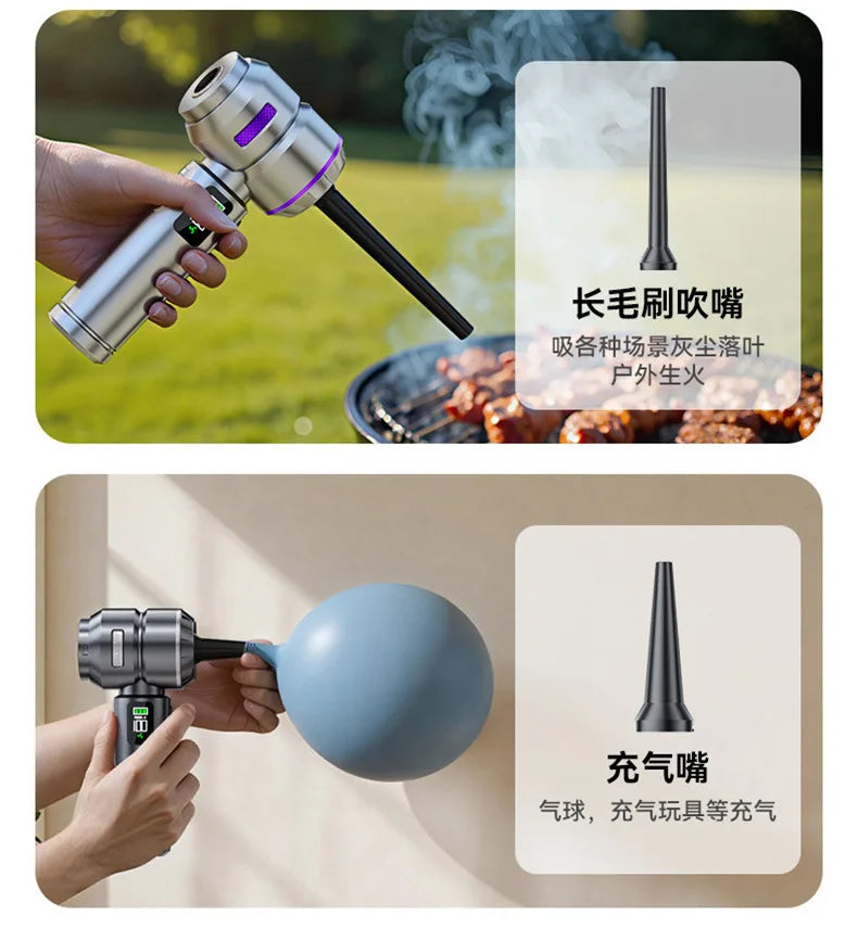 Vacuum Cleaner High Power Portable Handheld Wireless Brushless Motor Clean Machine Powerful Dust Blower Inflator Vacuum Cleaner