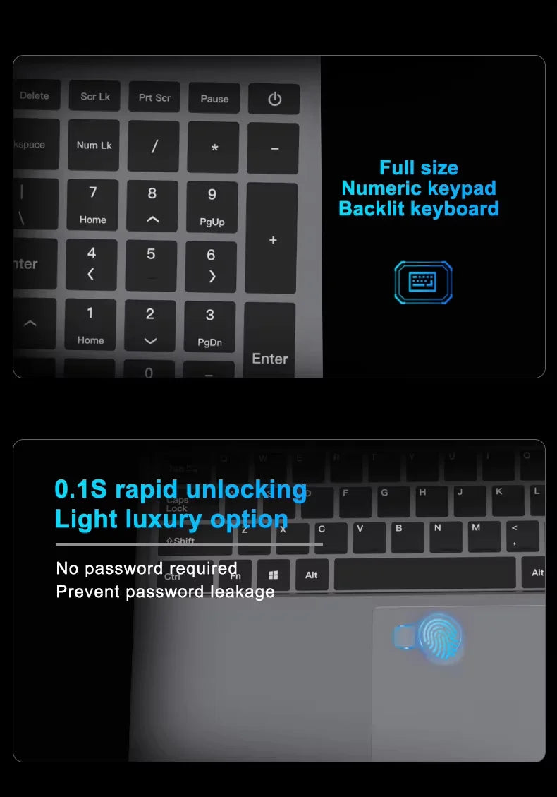 Xiaman Laptop Computer 15.6" FHD Intel Core i9 10908HK/9900 Windows 11 PRO 16GB RAM 512GB 1TB M.2 SSD WiFi6 Desktop Notebook PC