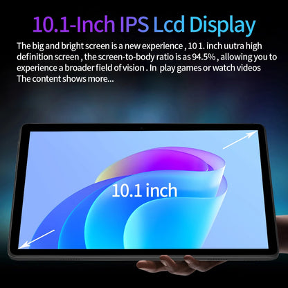 BDF-Y7 New 5G Pad 10.1 Inch Tablets Octa Core 8GB+256GB ROM HD Display Double SIM Dual Cameras Tablet Pc with Keyboard Mouse