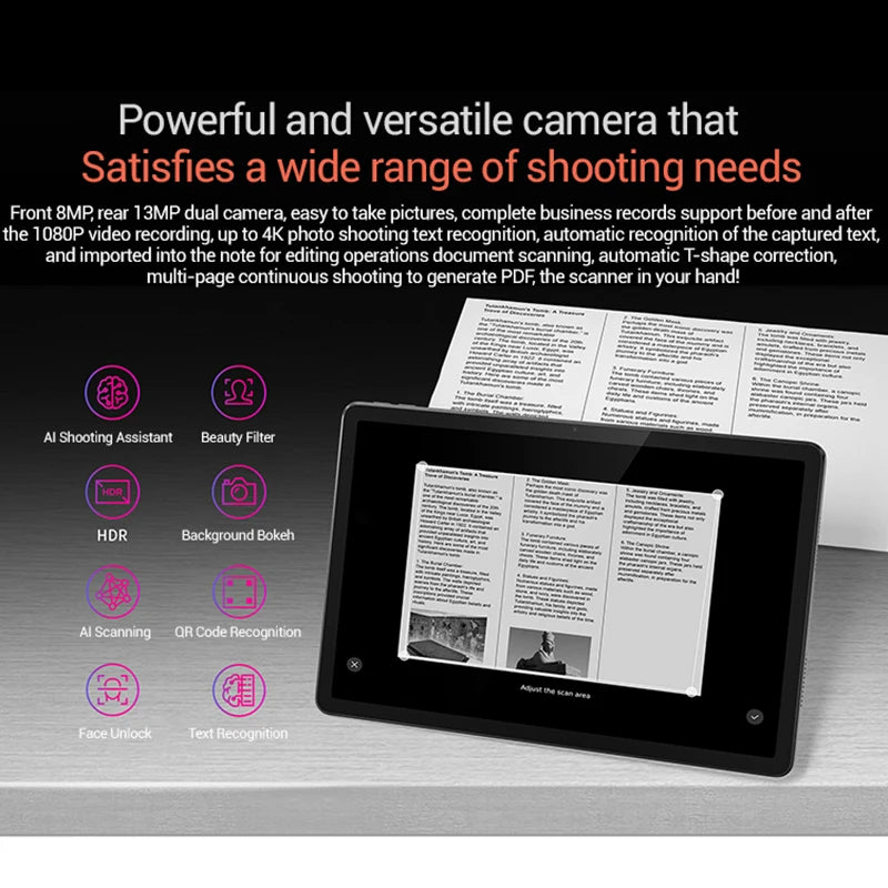 Global Rom Lenovo Tab K10 M11 8GB 128GB MTK Helio G88 Android 13 Tablet 11'' 90Hz Display WIFI LTE  GPS PAD Battery 7040mAh