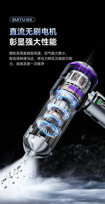 Vacuum Cleaner High Power Portable Handheld Wireless Brushless Motor Clean Machine Powerful Dust Blower Inflator Vacuum Cleaner