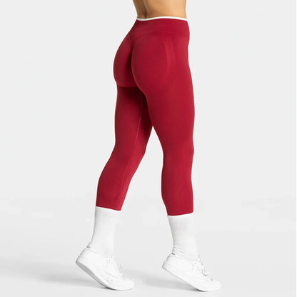 Yoga Pants Sport Leggings Women Seamless High Waist Scrunch Booty Peach Push Up Tights Fitness Workout Leggins Gym Clothes