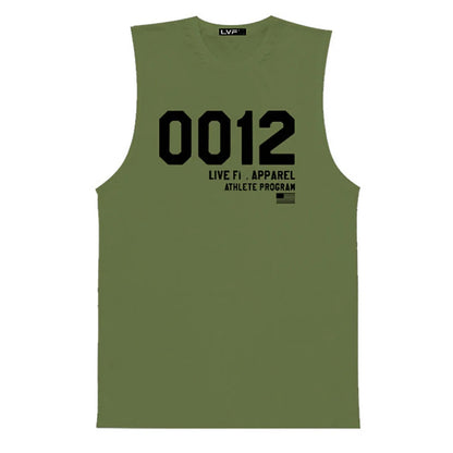 Men's Summer Fitness Tank Top Gym Workout Running Sleeveless Vest Bodybuilding Singlet Muscle Cotton Shirt Man Sports Casual Top