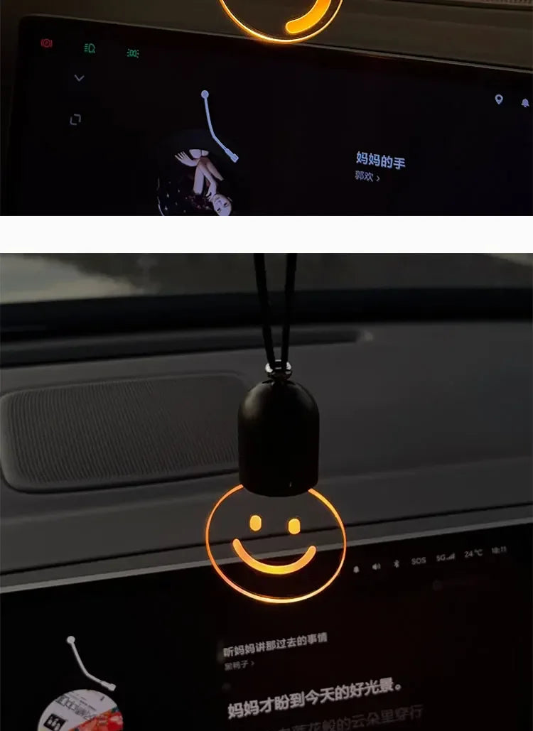 【 Warm Lamp 】 Automotive Atmosphere Light Automatic Sensing Automotive Pendant 2026 New Night Light Automotive Decoration