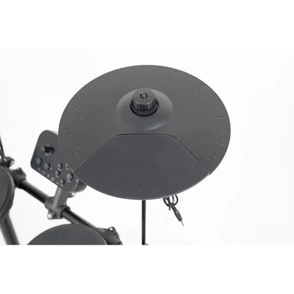 Electronic Drum Set 4 Drums 3 Cymbals Full Silicone Electronic Drum Kit 180 Tones Percussion Music USB, MIDI,Headphone Interface