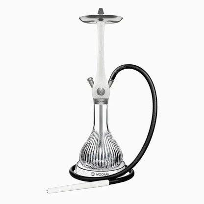 Wookah Hookah Shisha Set High Quality Wooden Large Hookah with Glass Bottle Single Pipe