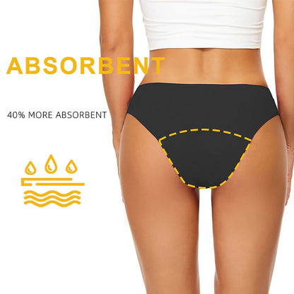 Women's Menstrual Swimsuit, Menstrual Panties Swimming Pool UPF 50+ Bikini for Period Beach Teen Briefs
