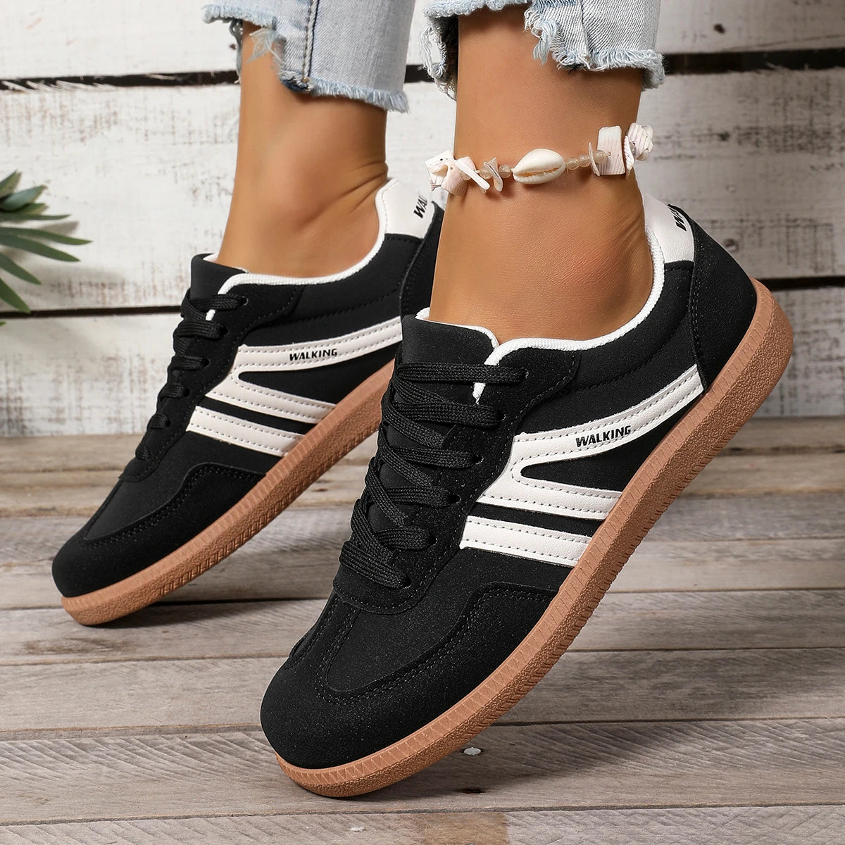Women Sneakers 2025 Spring New Luxury Flat Loafers Comfortable Slip on Soft Female Sneakers Lightweight Outdoor Shoes for Women