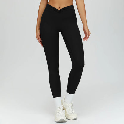 Sporty Leggings Women High Elastic Yoga Leggings Fitness Pants Butt Lifting Tights Tummy Control Squat Proof Workout Tights