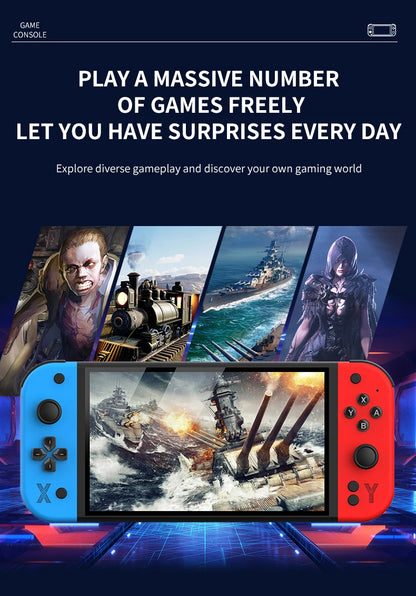 G90 retro arcade handheld console offers long battery life and a lightweight, portable design, and can be connected to a TV, mak