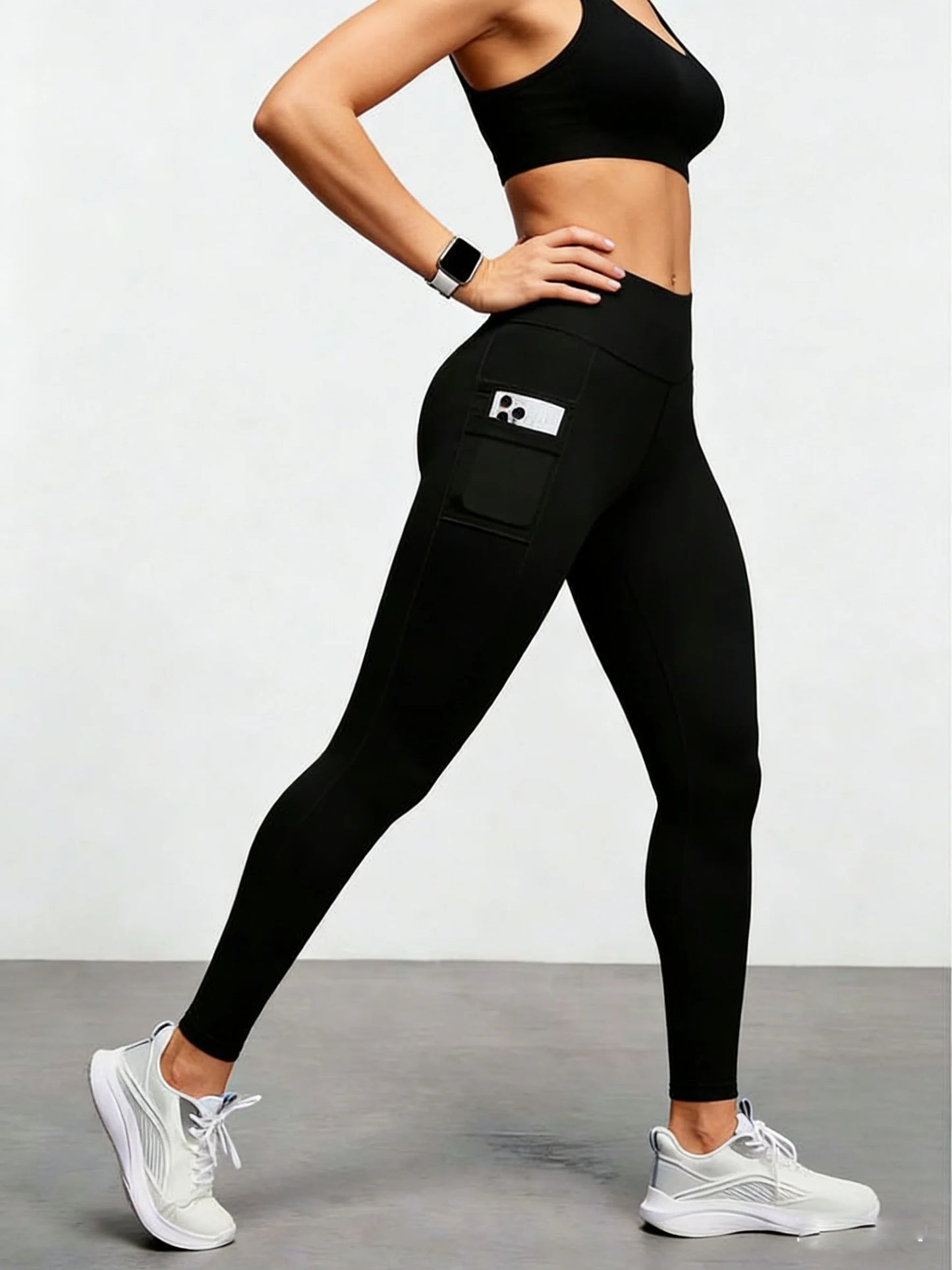 Pocket Tummy Control Butt Lift Leggings