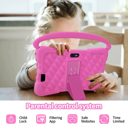 7.0 Inch Kids Tablet Android 12 Quad Core 4GB+64GB WiFi Bluetooth Educational Software Tablets Children's Gifts