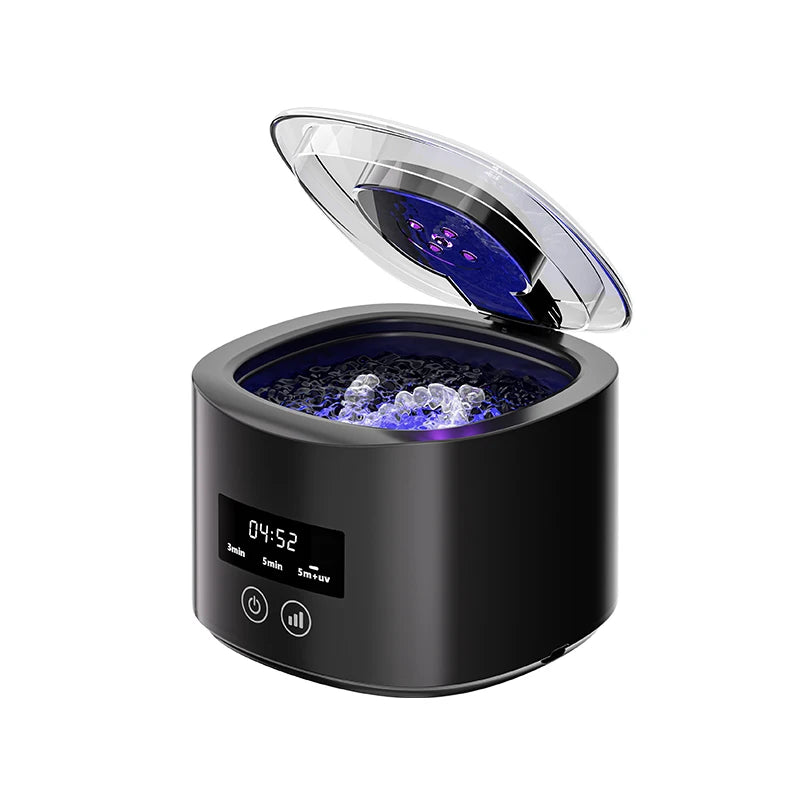 USB Electric Ultrasonic Cleaner for Dental Care Multi-Function Denture & Braces Cleaning Box Invisible Retainer Care Machine