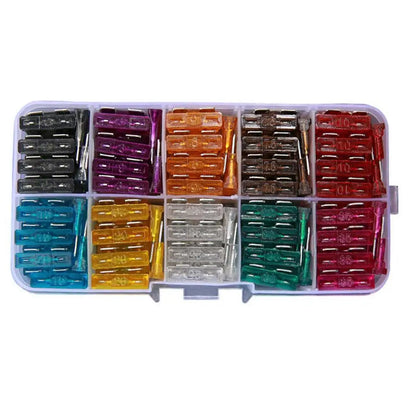 50/100pcs Automotive Fuses Fuses Automotive Fuses 2A/3A/5A/7.5A/10A/15A/20A/25A/30A/35A Amp Automotive Repair Tools