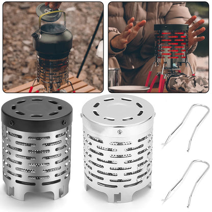 Camping Heating Cover Folding Outdoor Heaters Cover For Backpacking