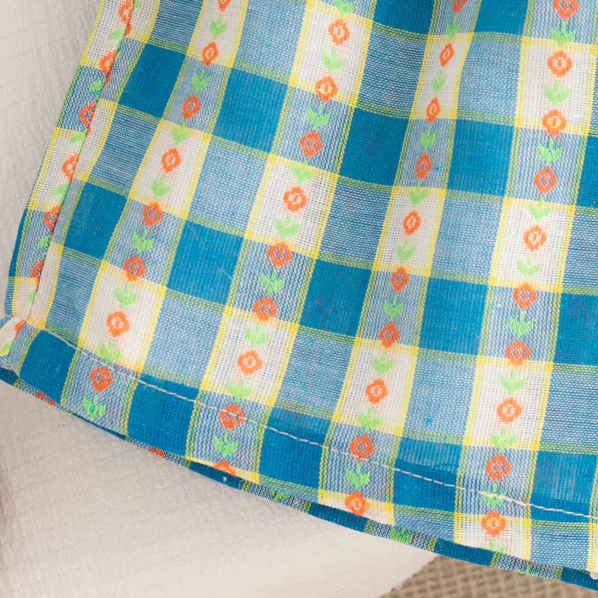 New Baby Clothes Girl 2 Pieces Checkered Top Shorts Cute Sweet Girl'S Sets Leisurely Vacation Baby Newborn Items
